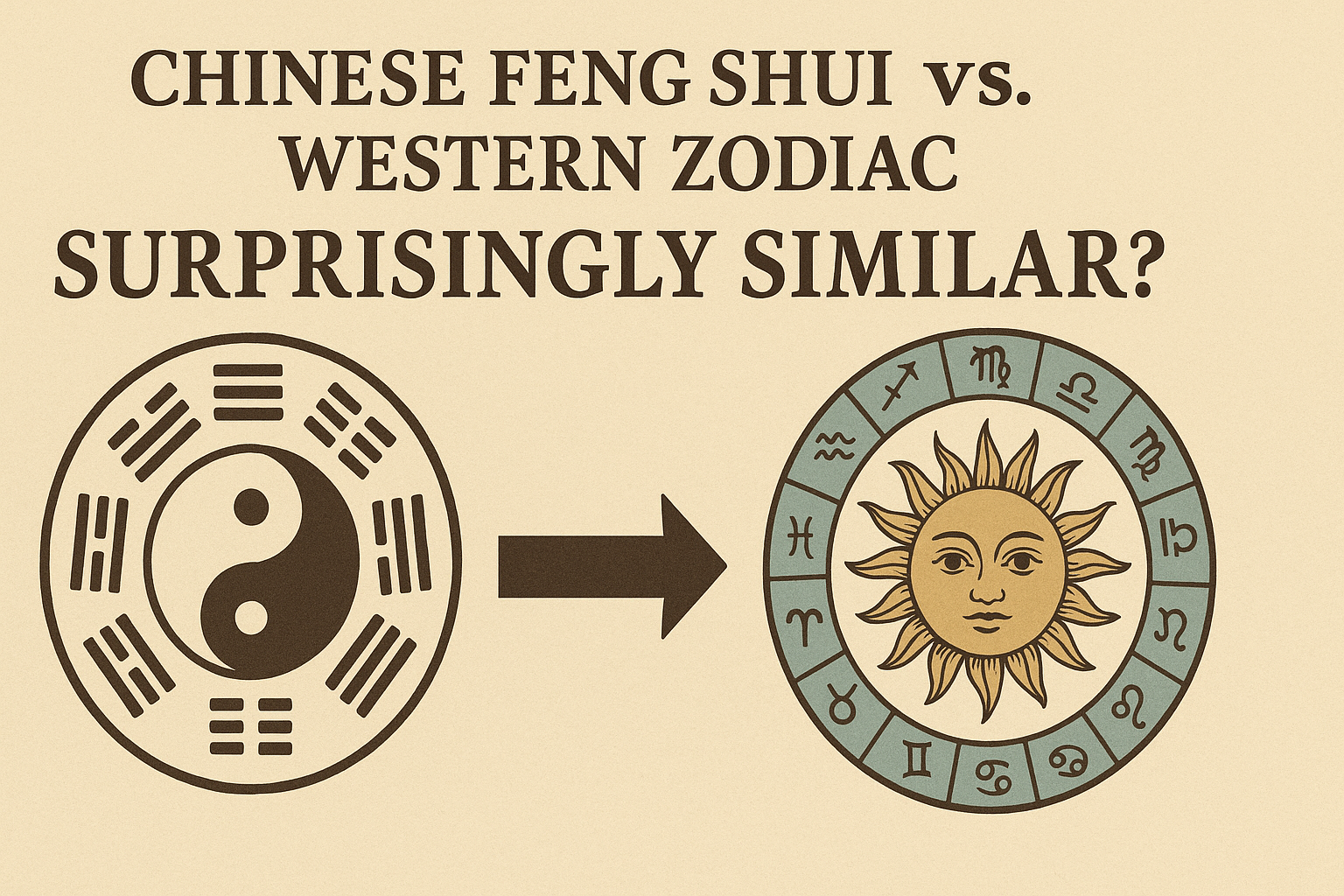 Chinese Feng Shui vs. Western Zodiac: Surprisingly Similar?