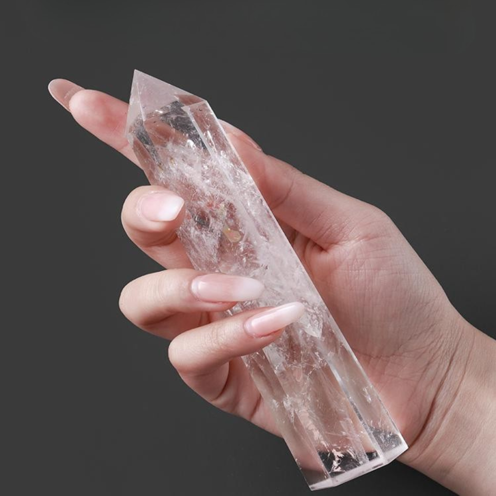Clear Quartz Healing Crystal - Meditation & Focus