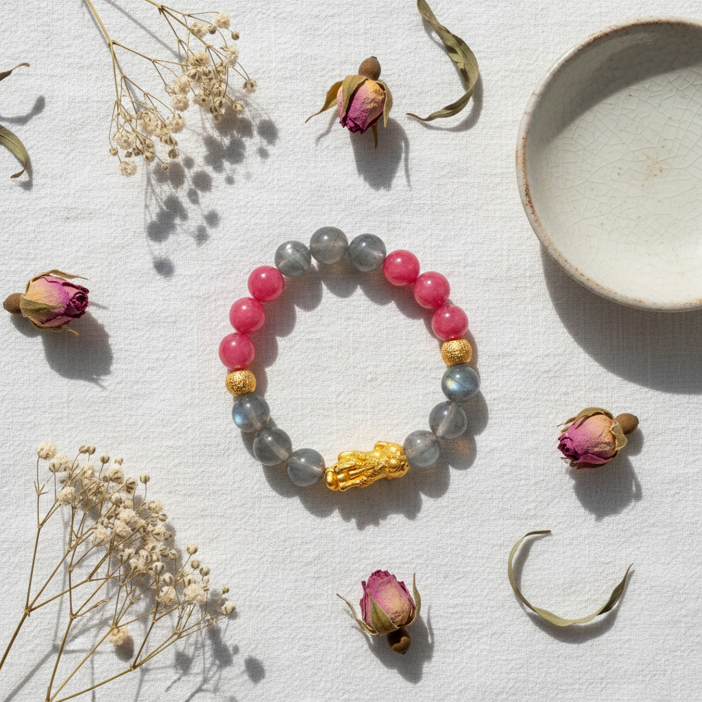 The Volcanic Vitality Veil - Wealth, Compassion, Protection