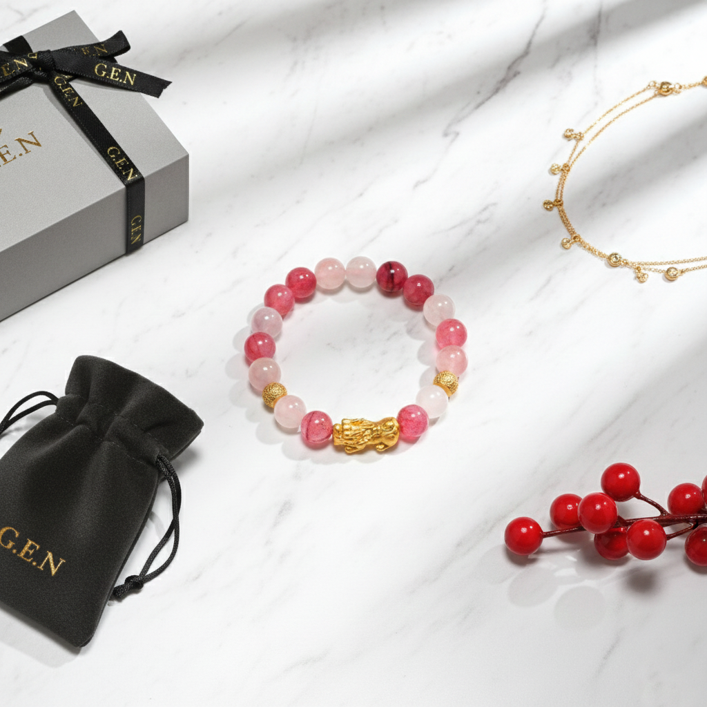 G.E.N Crimson Guardian - Pixiu Bracelet