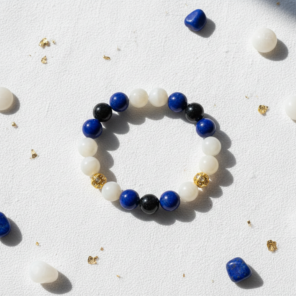 The Azure Moon Galaxy- Wealth, Luck & Protection